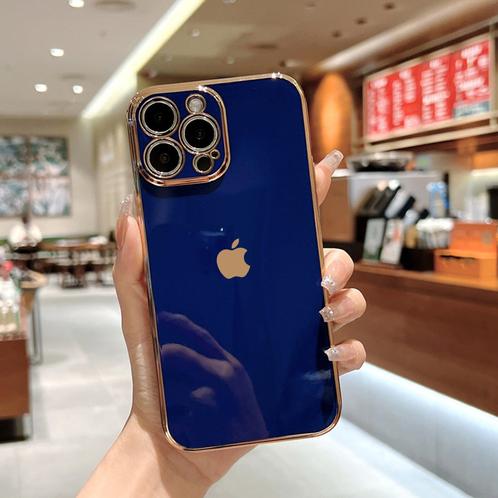 iPhone 13 Series Soft Plating Camera Protection Case