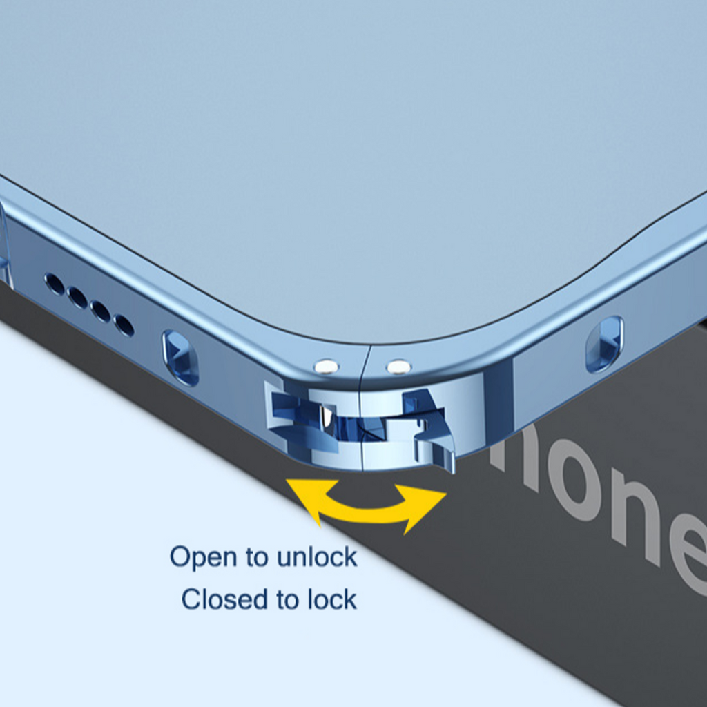 iPhone 14 Series Frosted Glass Magsafe Edition Magnetic Bumper Case