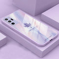Galaxy Note 20 Ultra Watercolor Mapple Leaf Glass Case