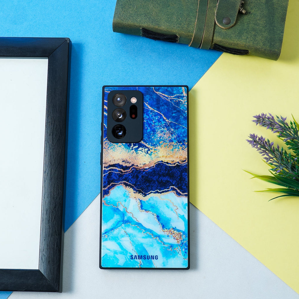 Galaxy Note 20 Series Dark Ocean Pattern Glass