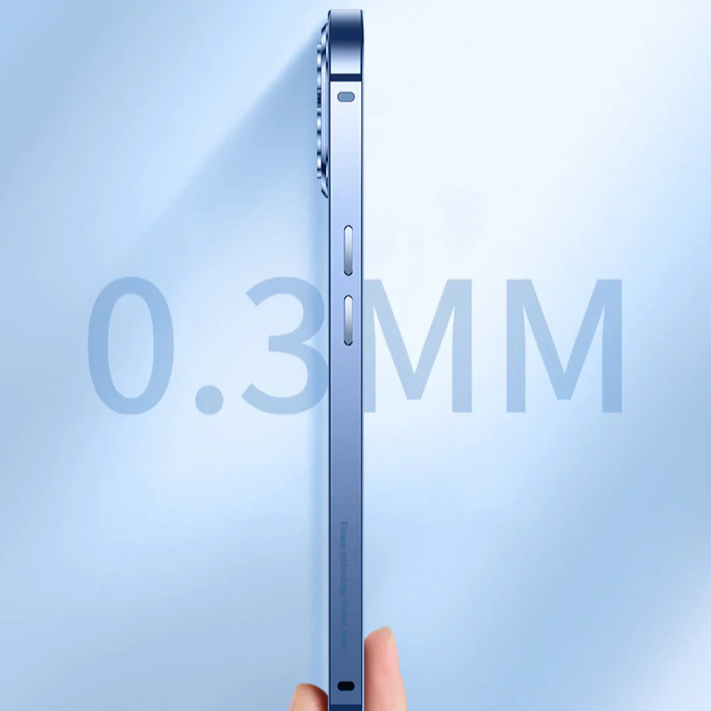 iPhone 13 Pro Frosted Glass Magsafe Edition Magnetic Bumper Case