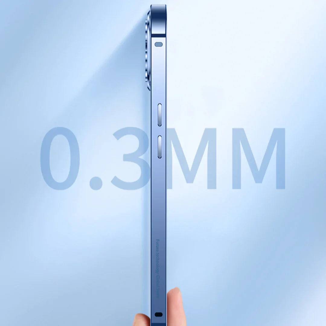 iPhone 13 Pro Max Frosted Glass Magsafe Edition Magnetic Bumper Case