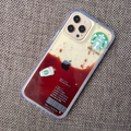 iPhone - Coffee Edition Floating Gel Liquid Case