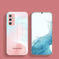 Galaxy M52 Colorful Wave Glass Phone Case
