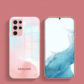 Galaxy Series For Colorful Wave Glass Phone Case