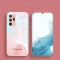Galaxy S20 Plus Colorful Wave Glass Phone Case